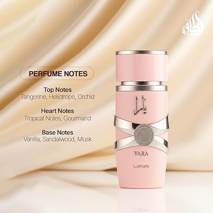 Yara by Lattafa Perfumes EDP for Women 100ml / 3.4 oz – Sweet, Feminine & Long Lasting Luxury Fragrance