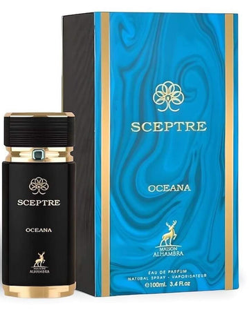 Maison Alhambra Sceptre Oceana Eau de Parfum Spray for Unisex 3.40 Ounce / 100 ml