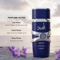 Lattafa Asad Zanzibar - Fresh, Spicy, Vanilla, Coconut