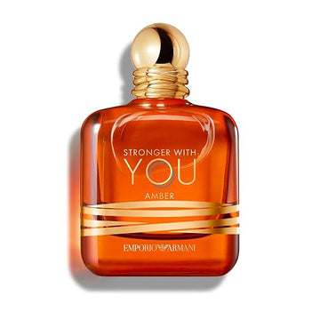Armani Stronger With You Amber Eau de Parfum for Men 3.4 oz / 100 ml
