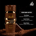 Lattafa ASAD BOURBON for Unisex Eau de Parfum Spray