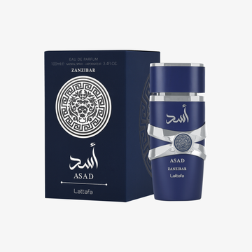Lattafa ASAD ZANZIBAR for Unisex Eau de Parfum Spray