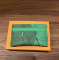 Louis Vuitton Golf Green Card Holder – Luxury Leather Card Wallet