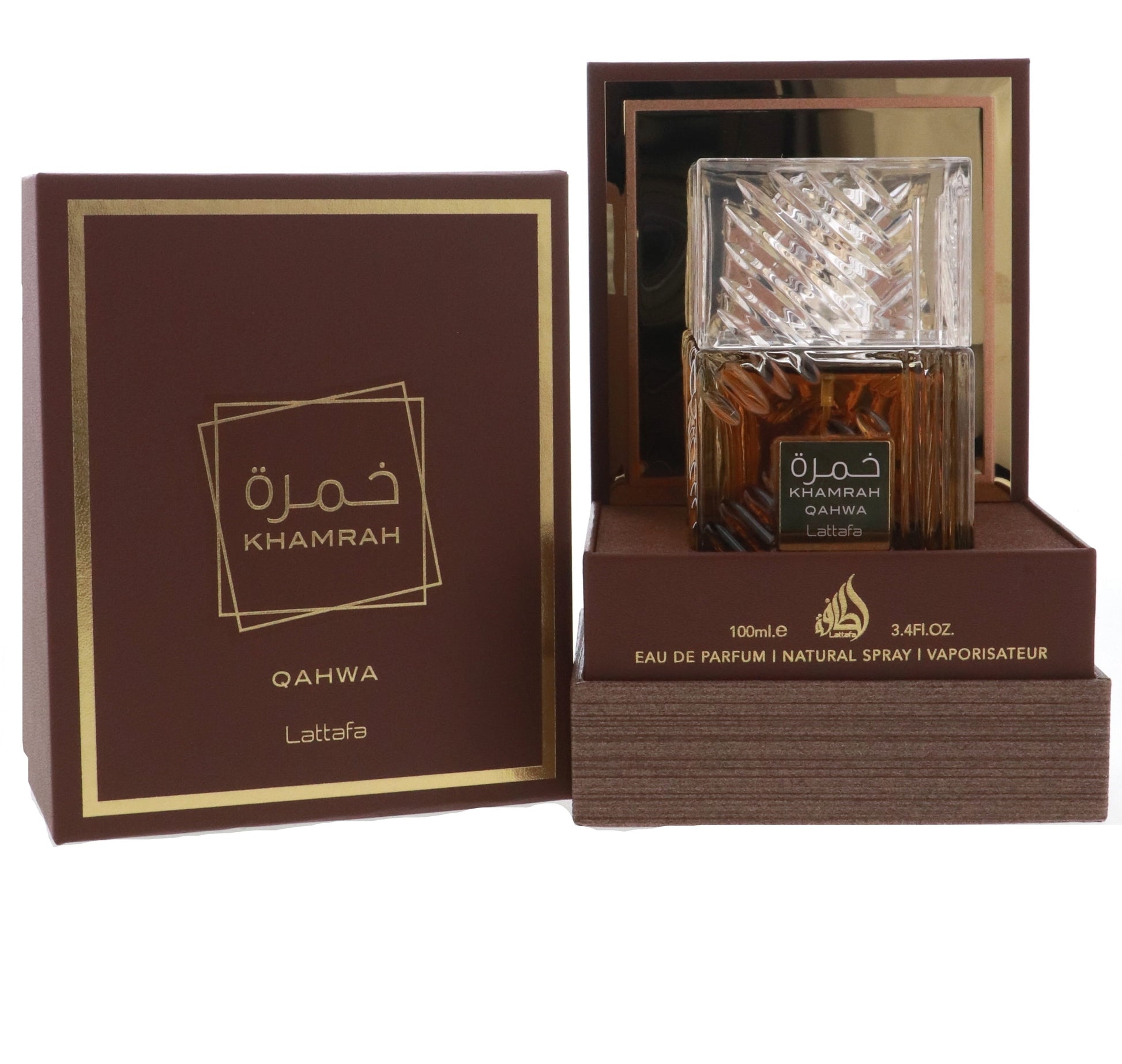 Lattafa KHAMRAH QAHWA for Unisex Eau de Parfum Spray