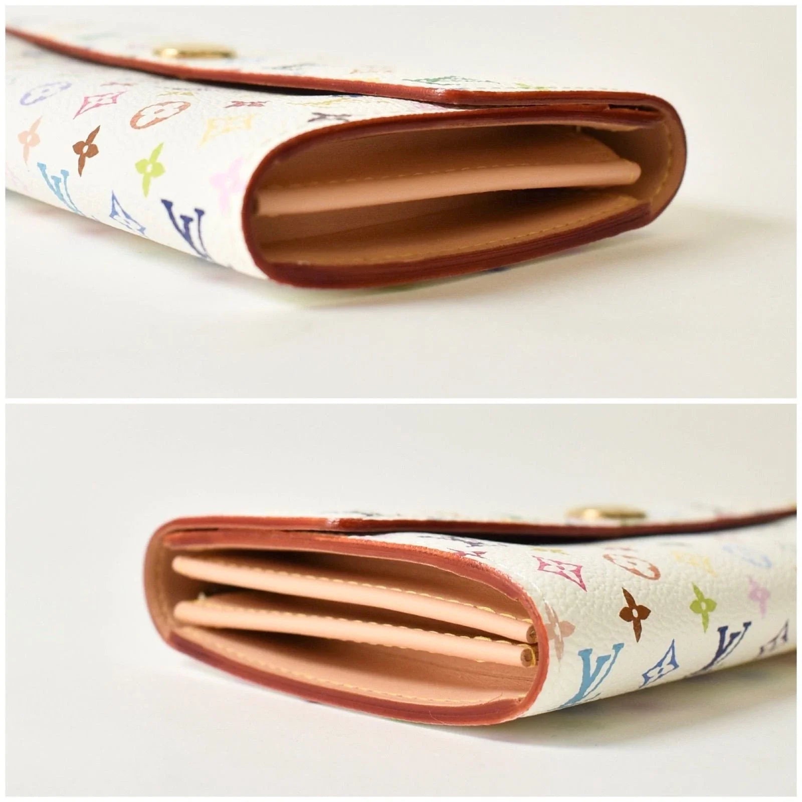 Louis Vuitton Monogram Multicolor Sarah Wallet M93532